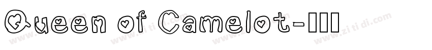Queen of Camelot字体转换